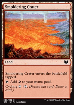 Cráter ardiente / Smoldering Crater