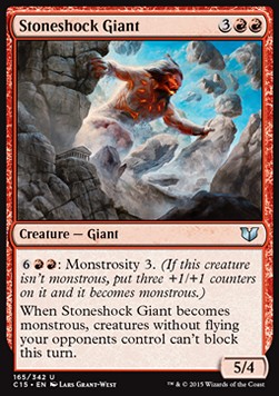Gigante sacudepiedras / Stoneshock Giant