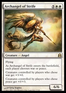 Arcángel del conflicto / Archangel of Strife