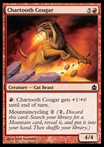 Puma colmillos carbonizados / Chartooth Cougar