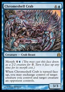 Cangrejo caparazón de cromo / Chromeshell Crab