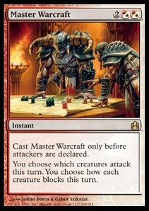 Maestría estratégica / Master Warcraft
