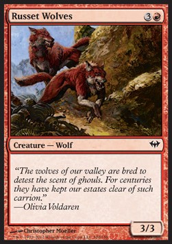 Lobos rojizos / Russet Wolves
