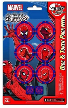 Marvel Heroclix: The Amazing Spider-Man Dice & Token Pack
