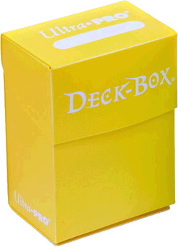 Ultra Pro - Deck Box Amarillo