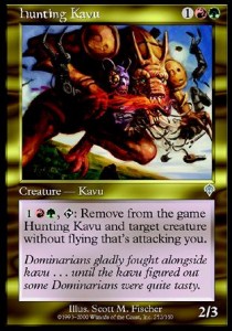 Kavu Cazador / Hunting Kavu