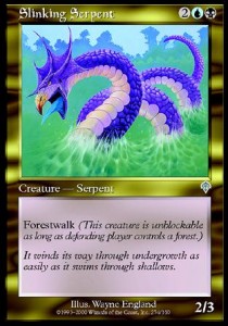 Serpiente Furtiva / Slinking Serpent