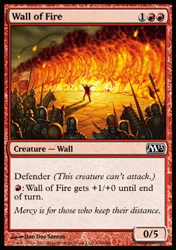 Muro de fuego / Wall of Fire