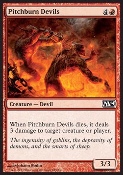 Diablos arrojafuego / Pitchburn Devils