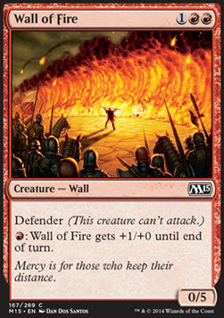 Muro de fuego / Wall of Fire