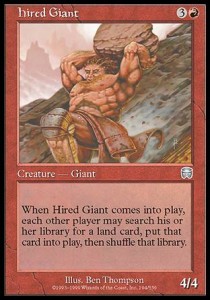 Gigante contratado / Hired Giant