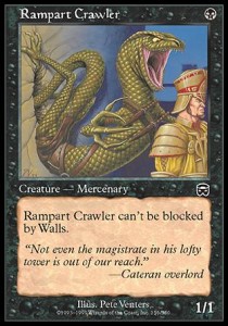 Reptil de la muralla / Rampart Crawler