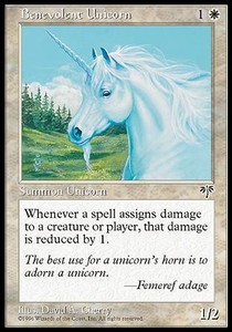 Unicornio benevolo / Benevolent Unicorn