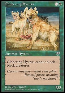 Hienas quejumbrosas / Gibbering Hyenas