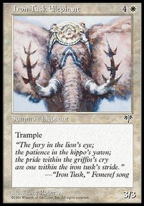 Elefante colmillo de hierro / Iron Tusk Elephant