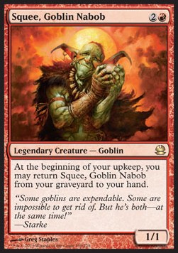 Squee, trasgo nabab / Squee, Goblin Nabob