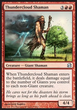 Chamán del nubarrón / Thundercloud Shaman