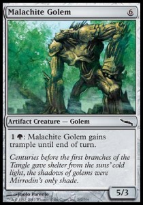 Gólem de malaquita / Malachite Golem