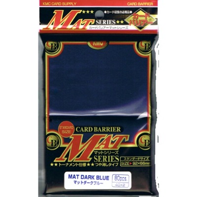 KMC - Mat Dark Blue 80 Uds.