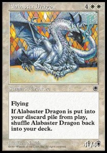 Dragón de alabastro / Alabaster Dragon