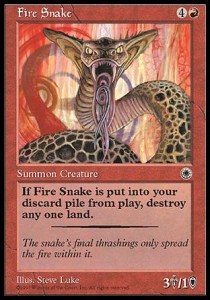 Serpiente de fuego / Fire Snake