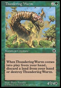 Sierpe atronadora / Thundering Wurm