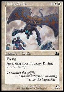 Grifo en picada / Diving Griffin