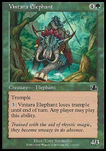 Elefante de Vintara / Vintara Elephant