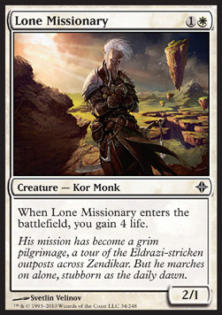 Misionero solitario \ Lone Missionary