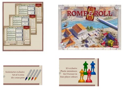 Rome & Roll - Edición Kickstarter