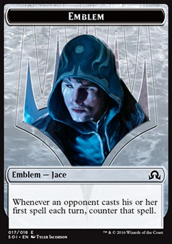 Emblema Jace Descifrador de Misterios/ Jace Unraveler of Secrets