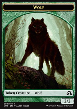 Token lobo / Wolf Token