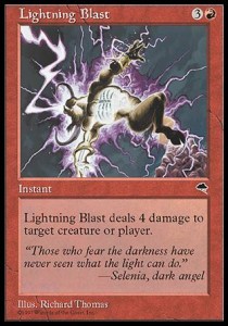 Rafaga de rayos / Lightning Blast