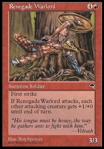 Señor de la guerra renegado / Renegade Warlord