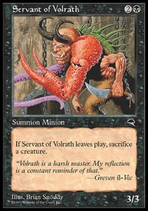 Sirviente de Volrath / Servant of Volrath