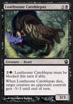 Catóblepon abominable / Loathsome Catoblepas