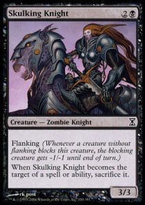 Caballero furtivo / Skulking Knight