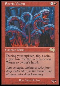 Sierpe de la escoria / Scoria Wurm