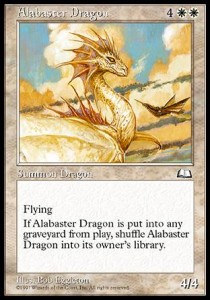 Dragón de alabastro / Alabaster Dragon