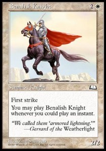 Caballero benalita / Benalish Knight