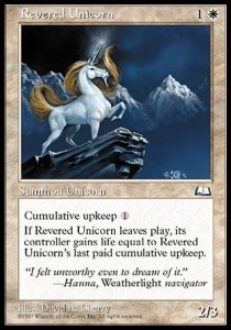Unicornio venerado / Revered Unicorn