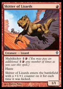 Deslizada de lagartos / Skitter of Lizards